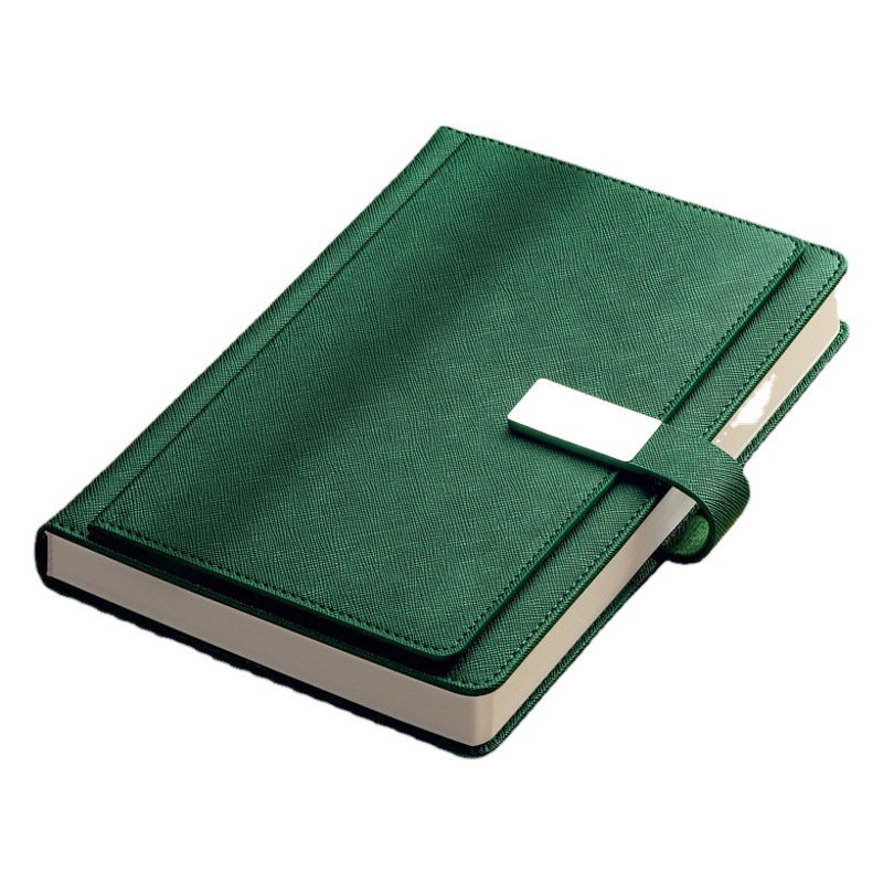 Almacenamiento multifuncional engrosado A5 cuaderno de negocios de gama alta reunión de la oficina de negocios bloc de notas diario traje