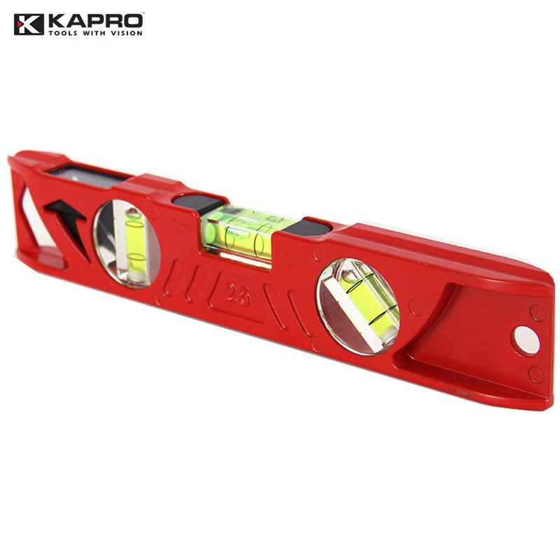 以色列KAPRO开普路压铸水平尺高精度铝合金加厚磁性便携平水尺家