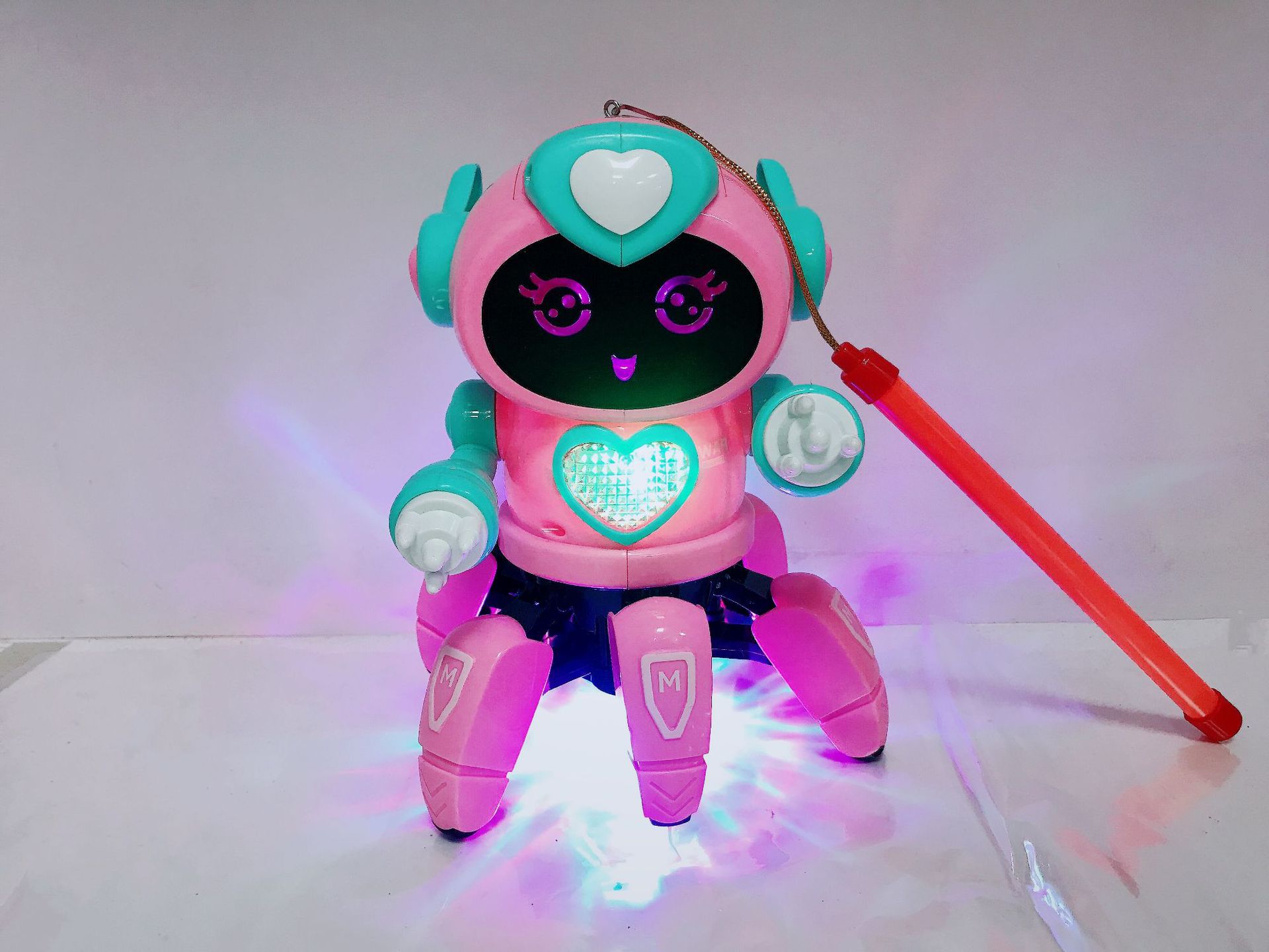 Festival de mediados de otoño linterna Festival linterna portátil juguete música luz eléctrica serie linterna de juguete de los niños al por mayor