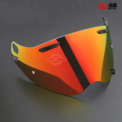 Dəbilqə (Kaska) aksesuarları, Lenses Anti-fog Sticker Color Changing - cross3-gold-red
