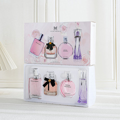 Ladies Perfume Gift Box Set Long-lasting Light Perfume Reverse Paris Four-Piece Charm Perfume Wholesale