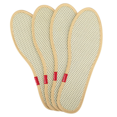 Insoles for Men Bamboo Charcoal Insoles Deodorizing and Fragrant Breathable and Dry Not Humid Military Training Insoles One Size Fits All