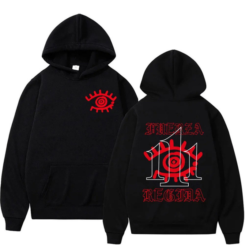 【Cross-border European size】2025 album Fuerza Regida 111XPANTIA printed sweatshirt for men original 【Cross-border European size】2025 album Fuerza Regida 111XPANTIA printed sweatshirt for men original