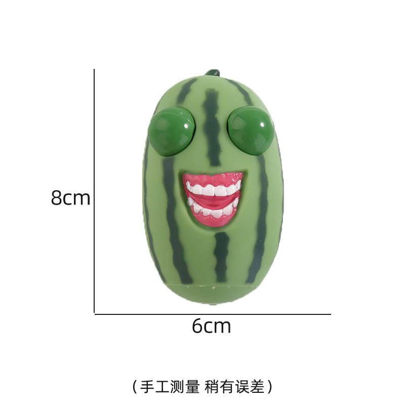 Transfronterizo caliente-venta llamativo gusano vegetal pellizco música descompresión juguete squeeze ojo-soplado creativo ventilación descompresión artefacto fábrica al por mayor