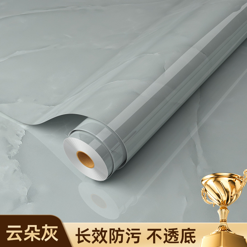 加厚自粘厨房防水防油贴纸耐高温铝箔底大理石纹路墙纸翻新贴批发|undefined