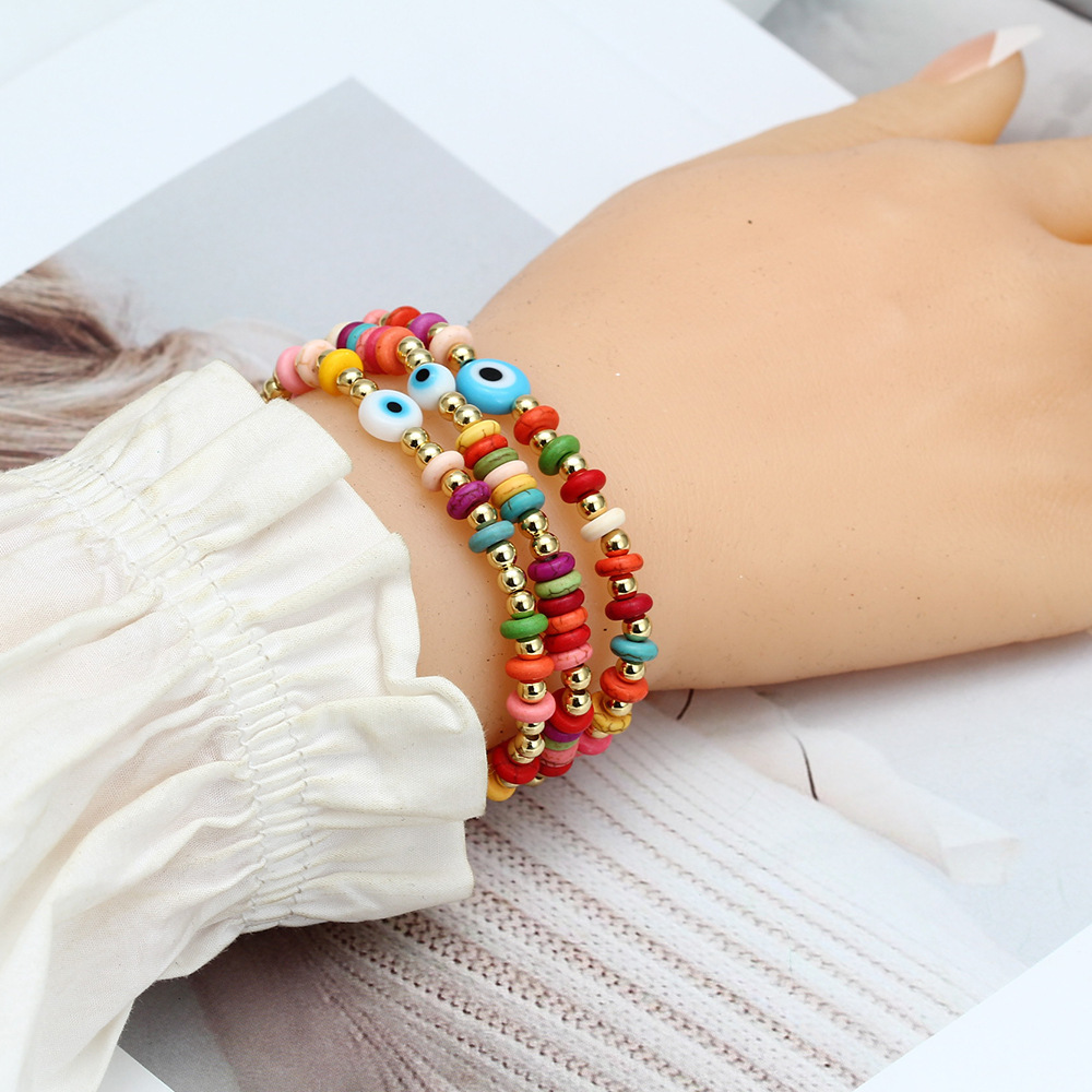 Fashion Eye turquoise Plating Bracelets 1 Piece
