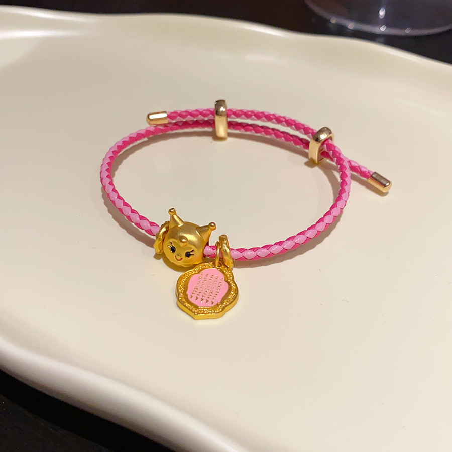Pulsera de granate de ojo de tigre de cristal natural, nueva pulsera de todo fósforo de estilo nacional de estilo chino, joyería de novia de alta gama de lujo ligero