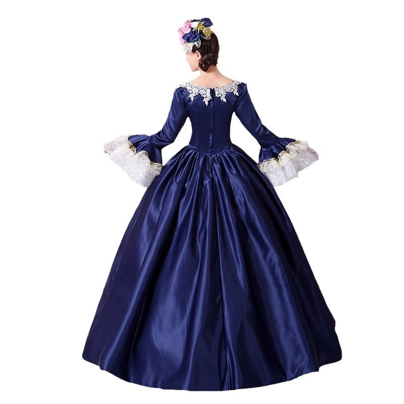 ヨーロッパ式宮廷服新作プリンセススカートモデル舞台演出衣装撮影テーマドレス成人パーティードレス|undefined