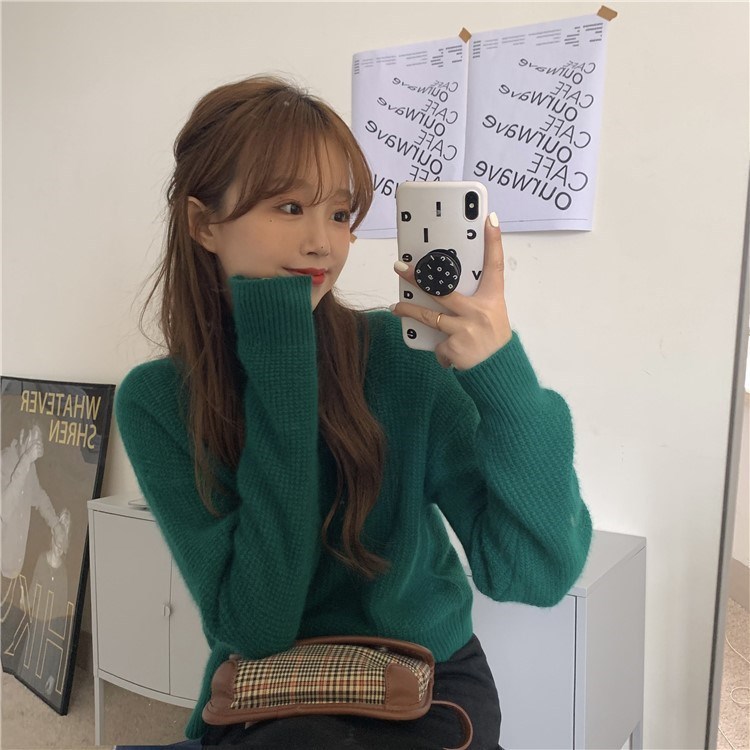 Japanese retro sweater 2022 Autumn new style soft and fluffy knitted sweater, loose short cardigan jacket for women pic 15