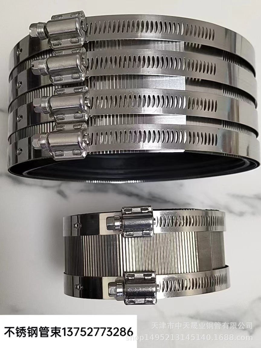 生产优质铸铁管束铸铁管箍T型喉箍强力卡箍钢丝管夹双耳单耳优惠