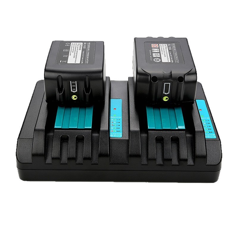 マキタ 14.4V-18V 充電器電動工具アクセサリーマキタリチウム電池デュアル充電 DC18RD 充電器|undefined
