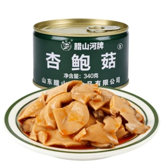腊山河杏鲍菇罐头蔬菜蘑菇下酒菜即食品应急救援菌菇速食商用拌面