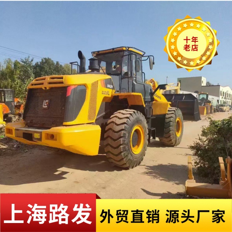 Motor de inyección directa operado por piloto de Liugong 856H cargador de segunda mano bajo tiempo de trabajo sin revisión