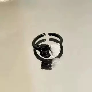 뒷모습 고양이 반지 1개입