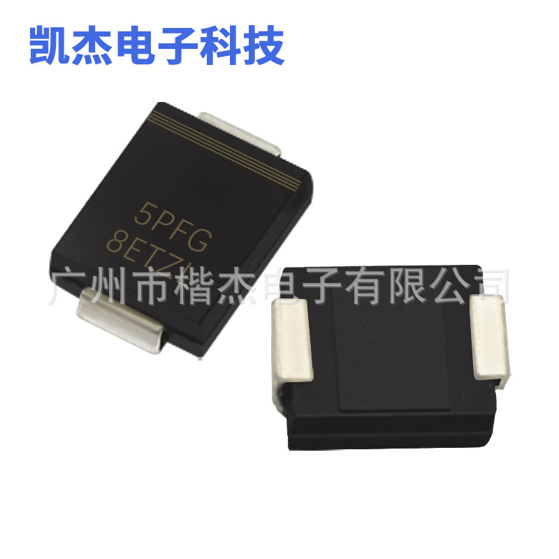 5.0SMDJ28A贴片TVS管 5000W单向瞬态抑制二极管 SMC封装瞬变管