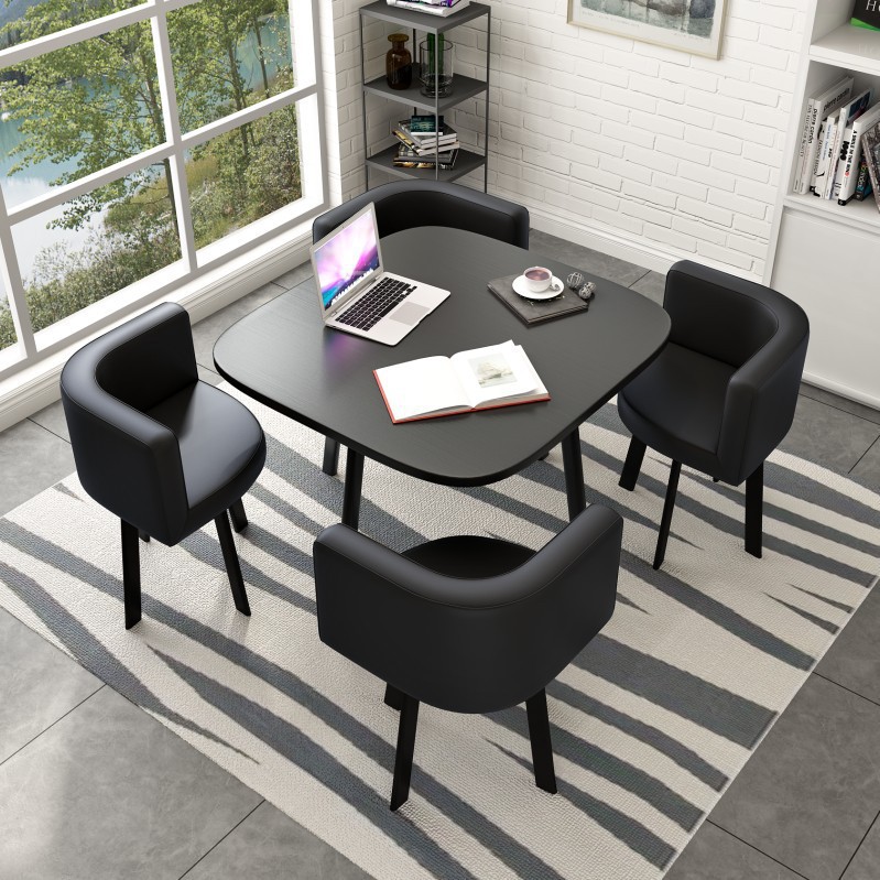 Mesa de comedor disponible para uso doméstico, apartamento pequeño, mesa de comedor, tienda, mesa de negociación, mesa y silla, mesa redonda de recepción