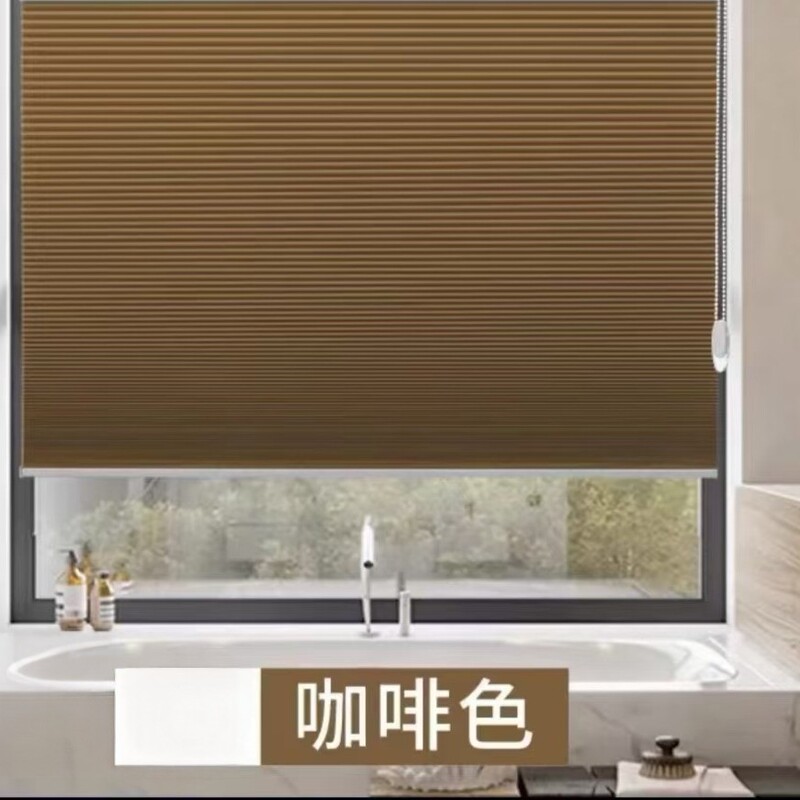 軽量高級電動ハニカムカーテン、穴あけ不要、ベッドルーム用、夏の窓辺、遮光・断熱、紐なしカーテン|undefined