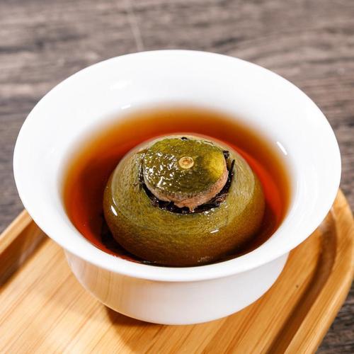 Xiao Qing Gan Pu-erh Tea Court Pu-erh Dark Tea New Session Xiao Qing Gan Tea Tangerine Peel Pu-erh Tea New Year Gift Box