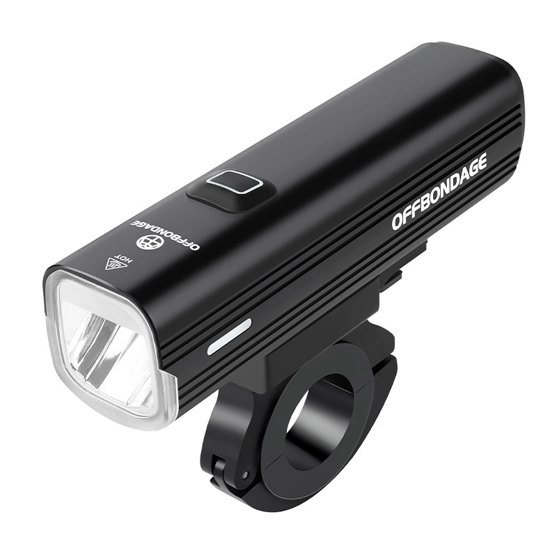 OFFBONDAGE High Light Night Riding Headlight USB Rechargeable Flashlight Waterproof Ultra Light Large Battery Life