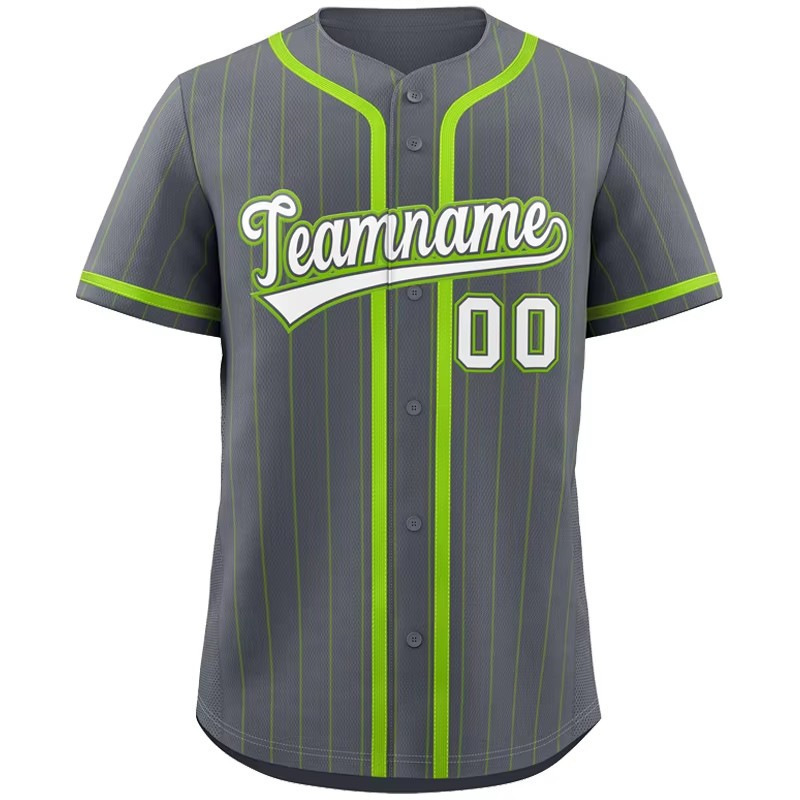新款时尚MLB棒球球衣嘻哈运动个性化球队男女同款细条纹3D印花