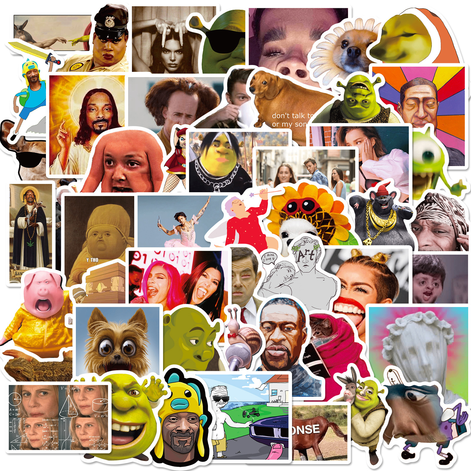 50 funny stickers