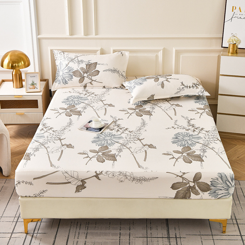 Transfronterizo ins piel abrasivo cama de una sola pieza Simmons cubierta de protección de colchón doble cubierta de cama de tres piezas al por mayor