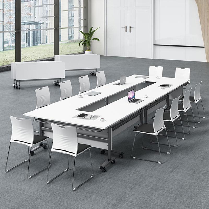 Office conference table long table minimalist modern meeting room training workbench long bar small negotiation table and chair set