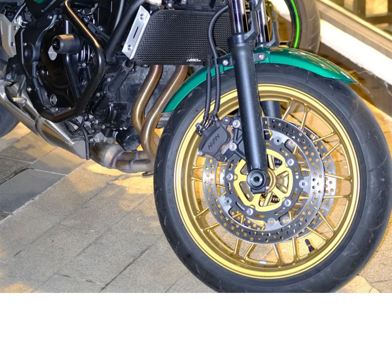 Suitable for Kawasaki Ninja650/Z650 Rs 17-22 Modified Water Tank Guard Net Radiator Protective Cover Accessories