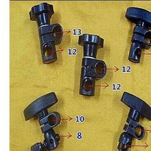 光轴十字夹磁性表座零配件连接杆 光杆夹头360度旋转接头旋转管夹