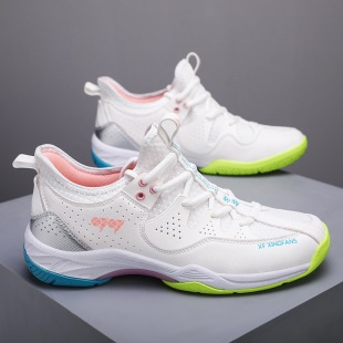 2025 new badminton shoes breathable sports shoes professional shock-absorbing volleyball shoes tennis shoes comprehensive training shoes