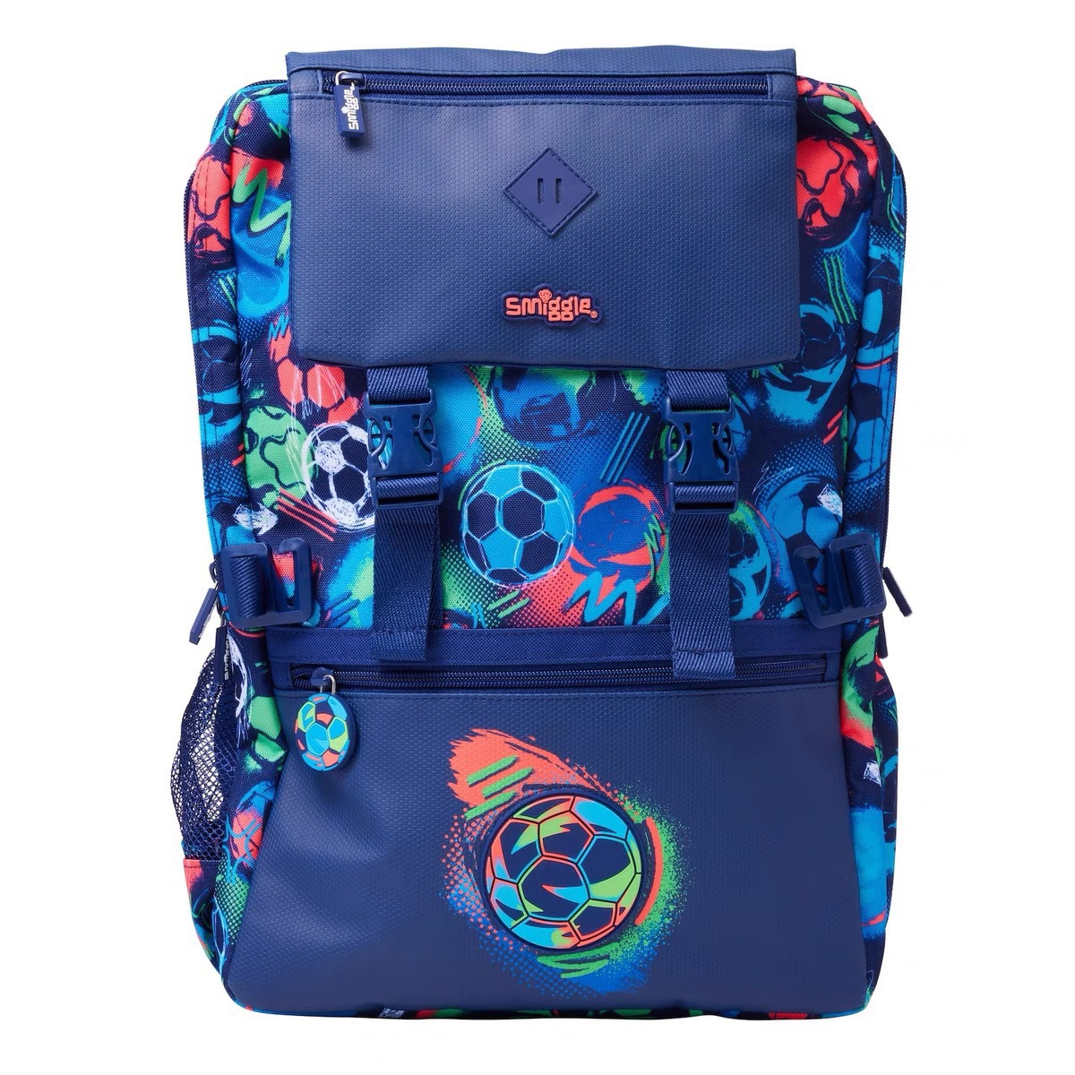 Mochila escolar australiana smiggle para estudiantes de escuela primaria, niños y niñas, mochila de gran capacidad con tapa abatible