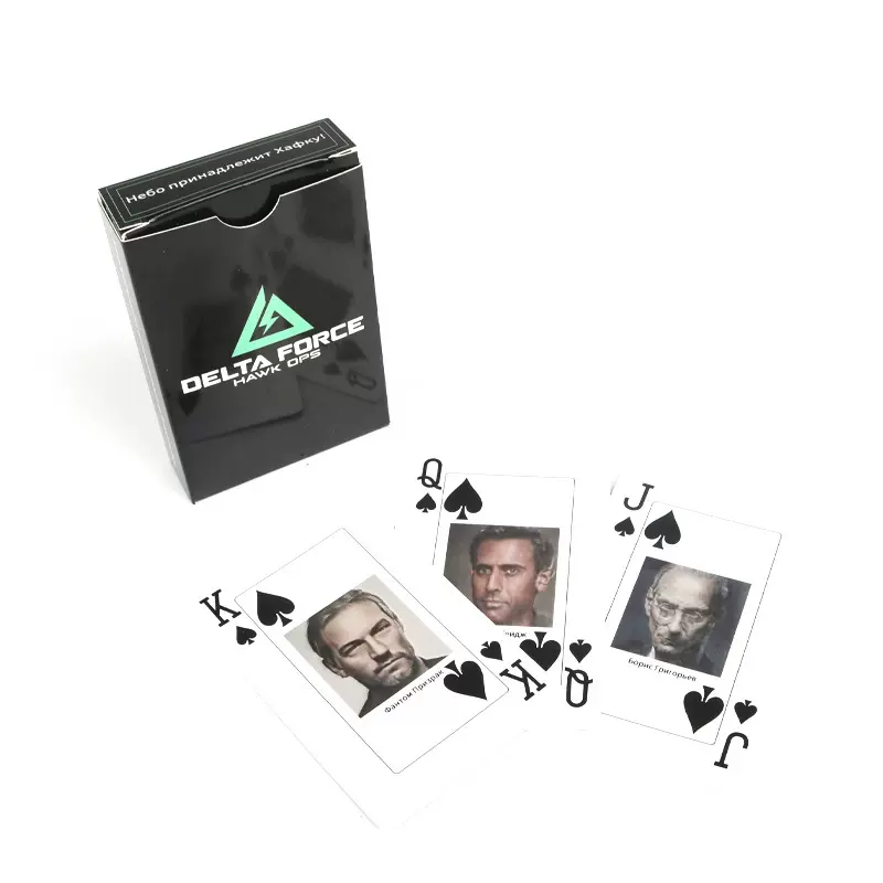 主题扑克牌创意人物花色收藏款 潮流桌游卡牌 潮玩桌游爱好者必入