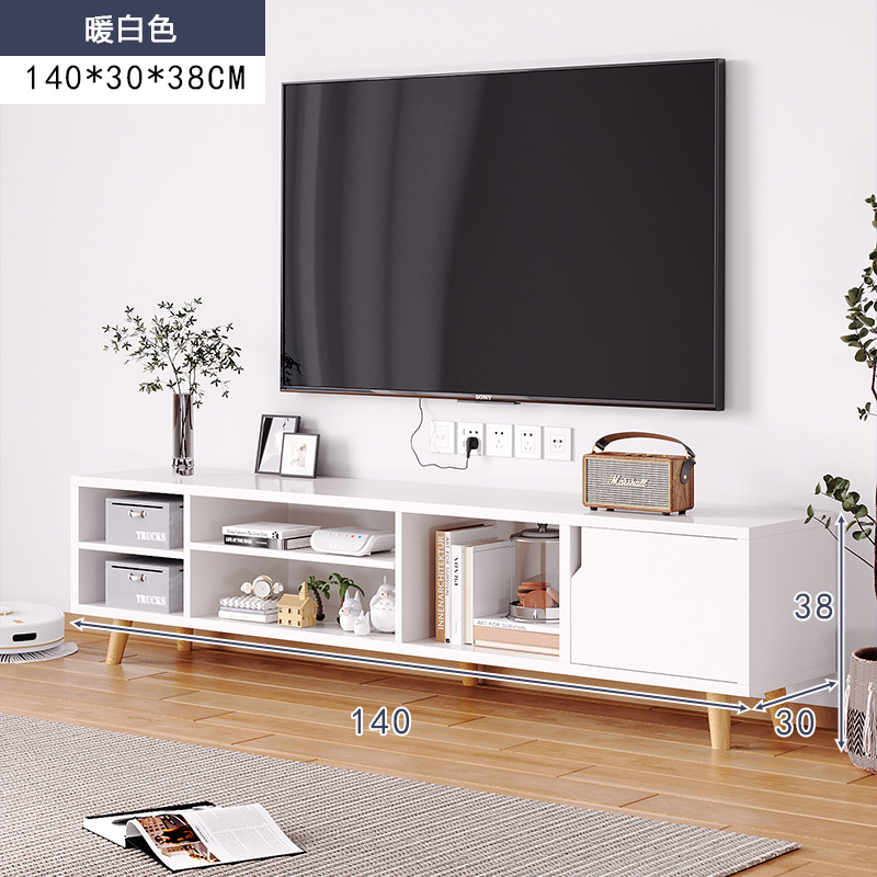 gabinete de televisión gabinete bajo moderno simple sala de estar pequeña casa dormitorio gabinete de piso de madera sólida simple gabinete de televisión
