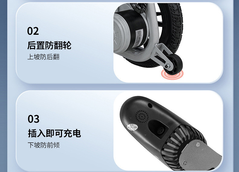Yingkang Electric Wheelchair for the Elderly, Foldable, Lightweight, Four-Wheeled, Intelligent, Fully Automatic, Lithium Battery-Powered Mobility Scooter for Seniors