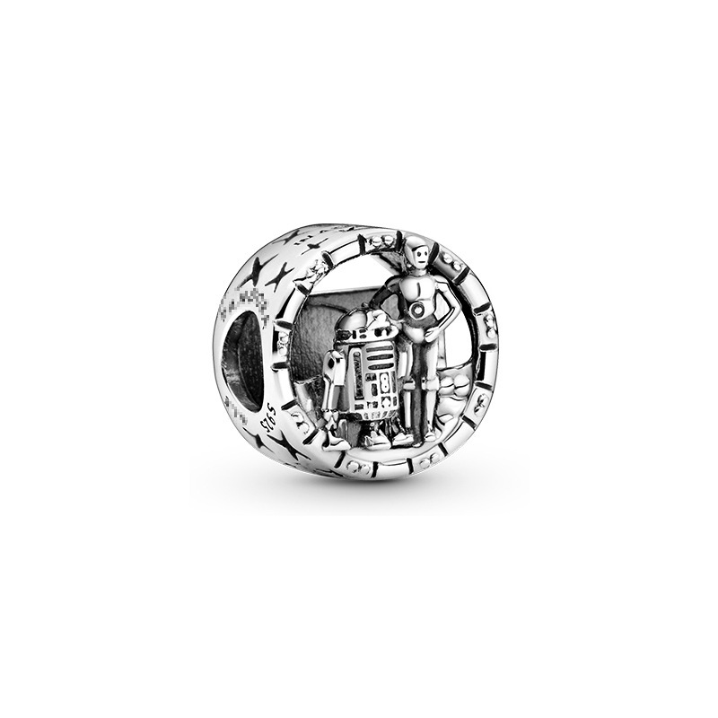 Breloque pendentif série planète argentée pour bracelet collier_voghion.com