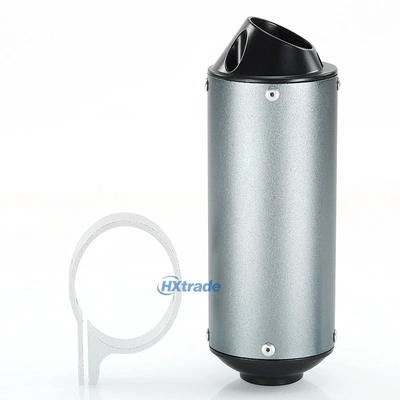 Motorcycle exhaust pipe — Silencer