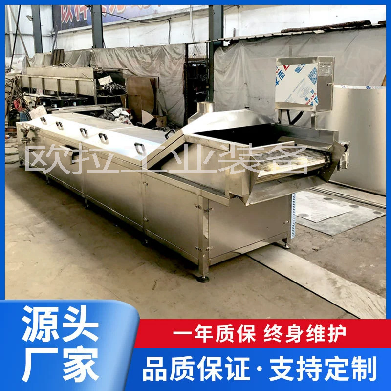 袋装榨菜杀菌线 酸豆角杀青护色机器 全自动板栗豆芽蒸煮设备