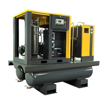 Hava kompressorları Air Compressor Double Tank Integrated
