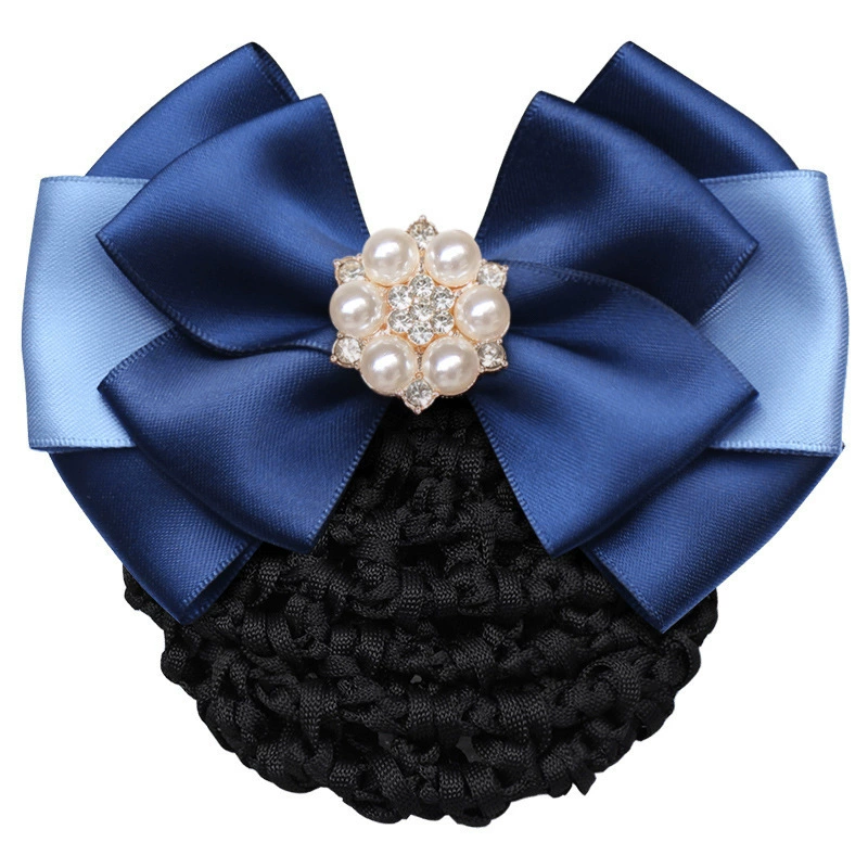 Beads pearl with bow, hair accessory, universal hairgrip