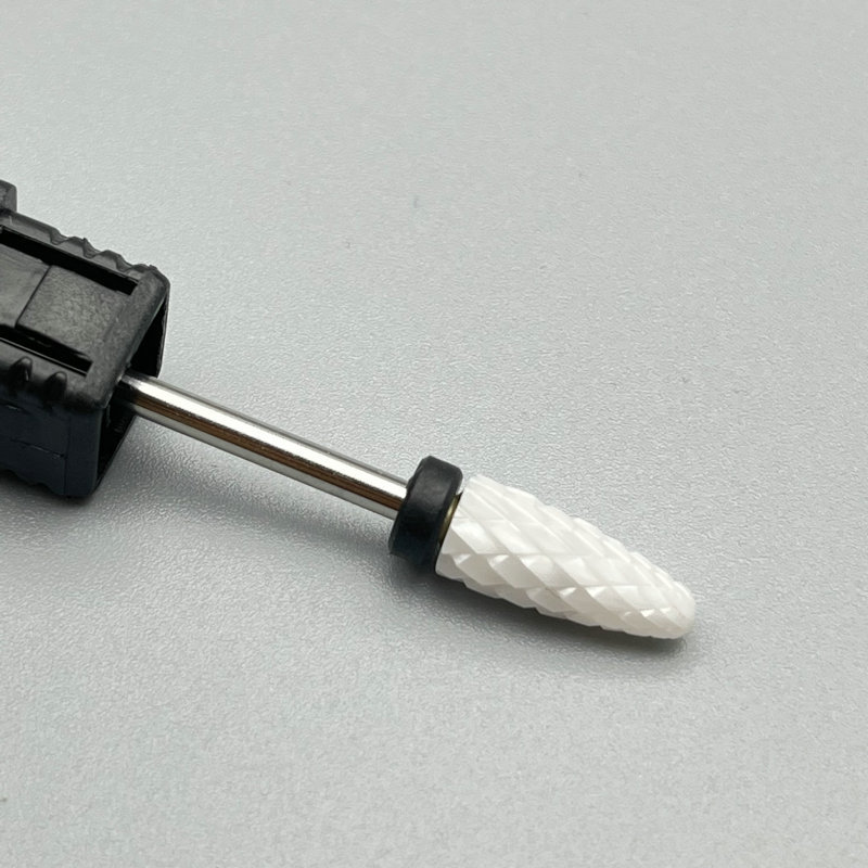 세라믹 옥수수 머리 화이트 도자기 블랙 서클 XC