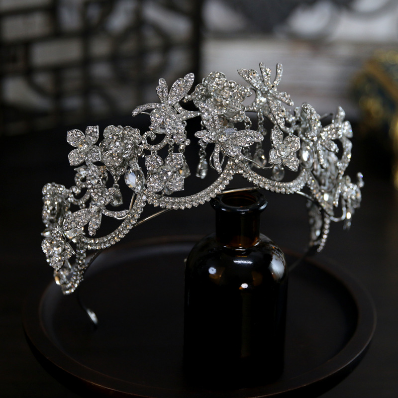 Tiara with tassels for bride