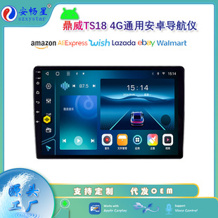 Hot 9/10 inch Dingwei TS18 Android 4G Navigation Built-in 360 Panoramic Wireless carplay All-in-One