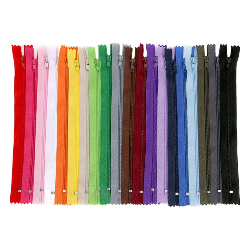 Производитель на складе Цвет № 3 нейлон контроля доступа молния 20 см нейлон закрытый хвост молния брюки одежда молния