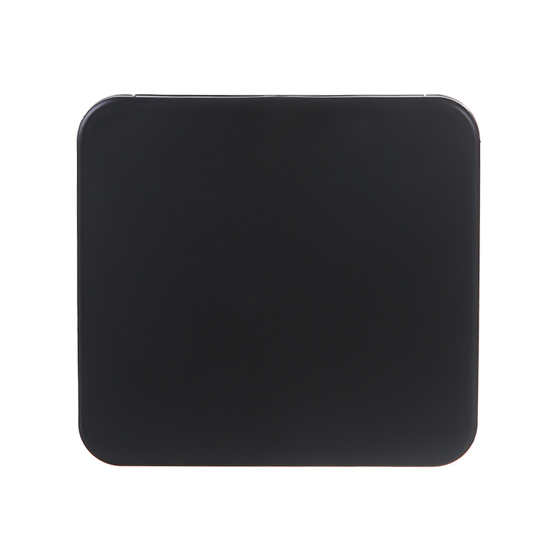 Espejo de maquillaje cuadrado plegable de doble cara, regalo portátil para niñas, mini espejo para retoques, espejo pequeño plegable.