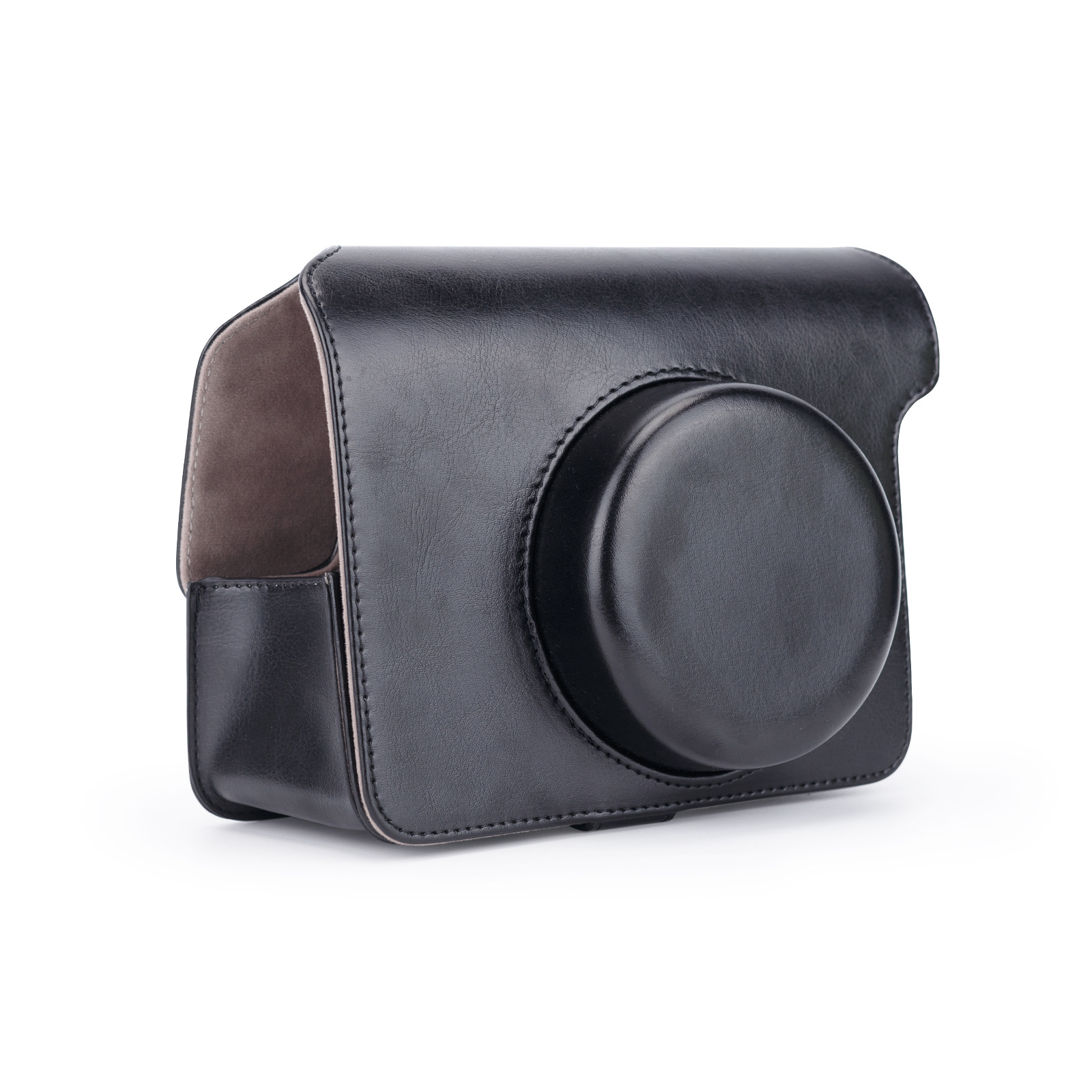 레트로 필름 카메라 MAILLARD 컬러 W300 카메라 PU 솔리드 컬러 스토리지 백 숄더 크로스 바디에 적합