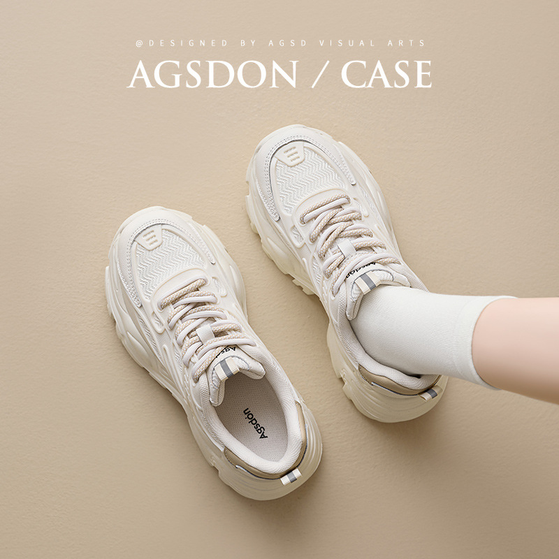 2026 nuevo zapato de deporte casual de primavera zapato de correr ligero para mostrar pies