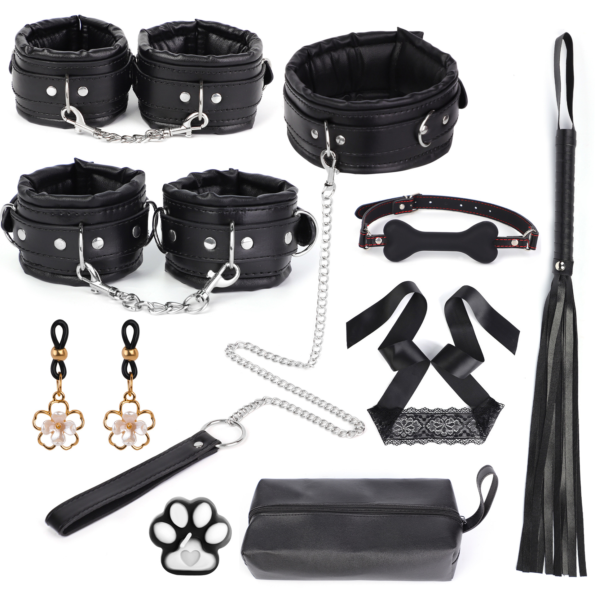 블랙 스펀지 세트