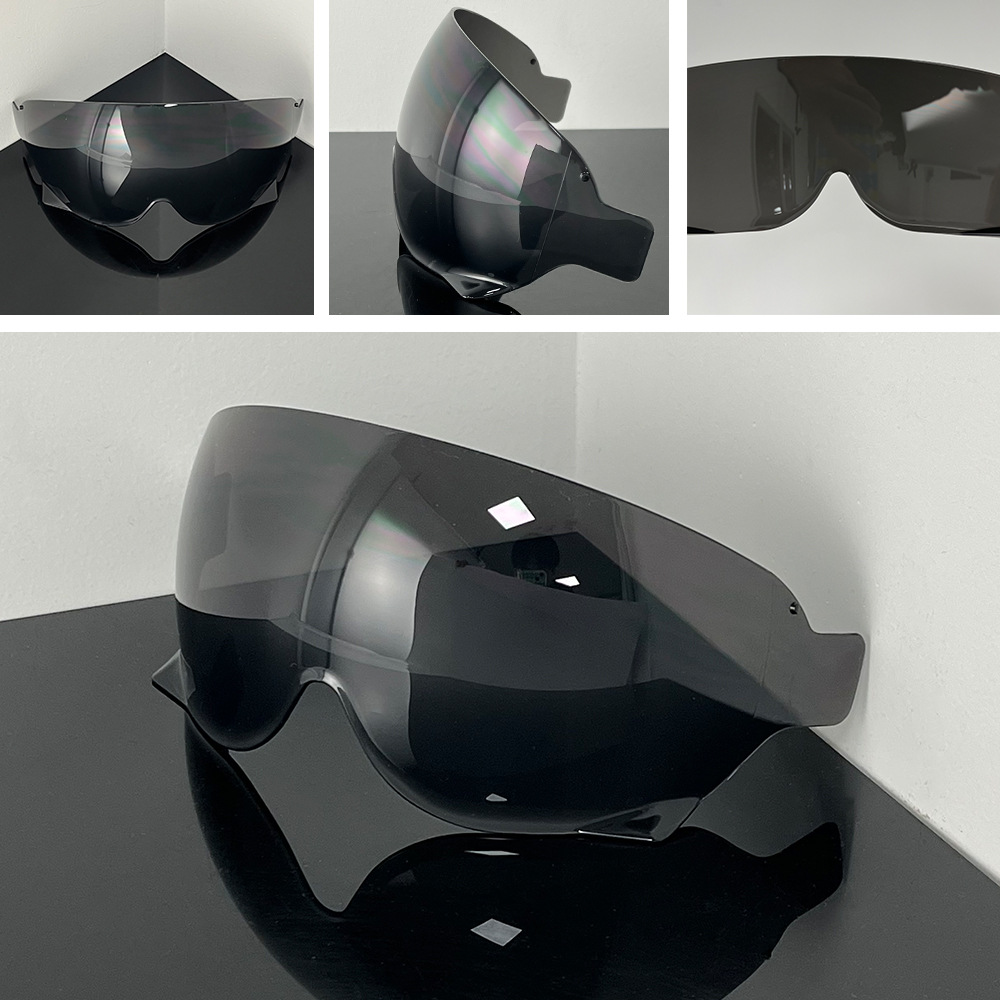 Jo Helmet Lens Is Compatible with Ex-Zero Cj-3 Internal Lens Retro Half Helmet Mirror Motorcycle Helmet Accessories