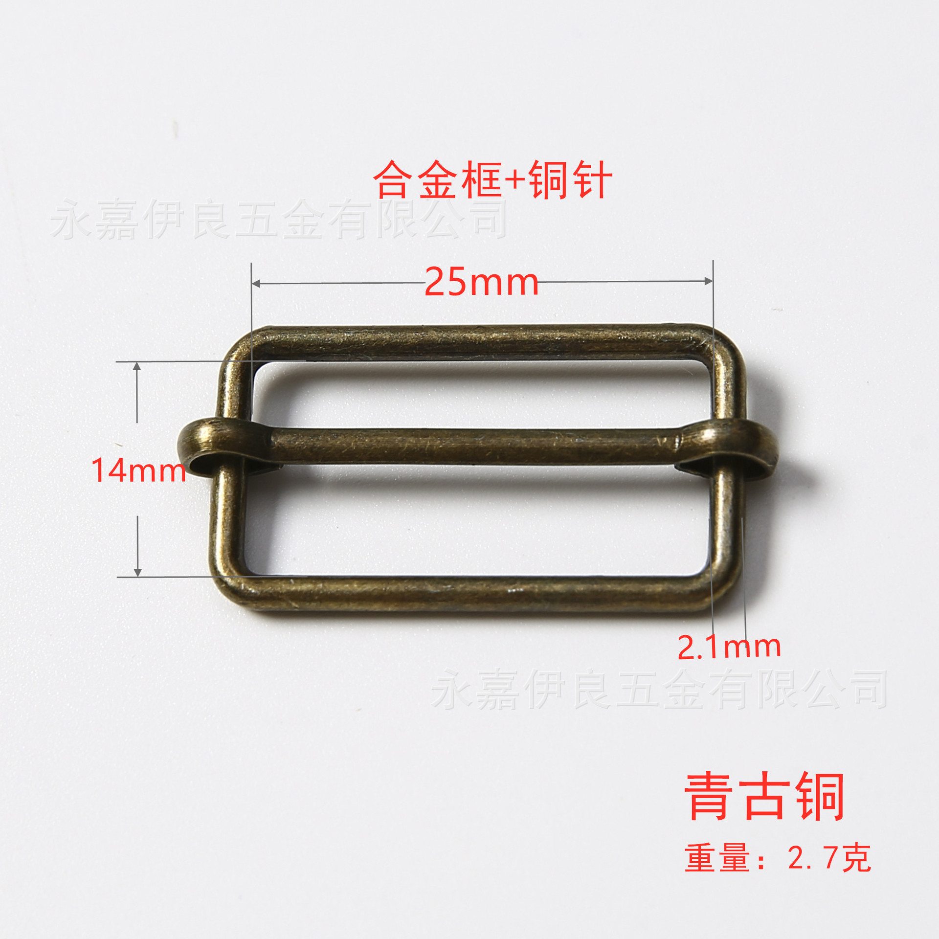 Venta directa de fábrica de hebillas metálicas en forma de D en stock, hebillas ajustables de acero inoxidable, nuevas hebillas de tracción, hebillas de tres niveles de cobre, hebillas de alambre de hierro. image 85