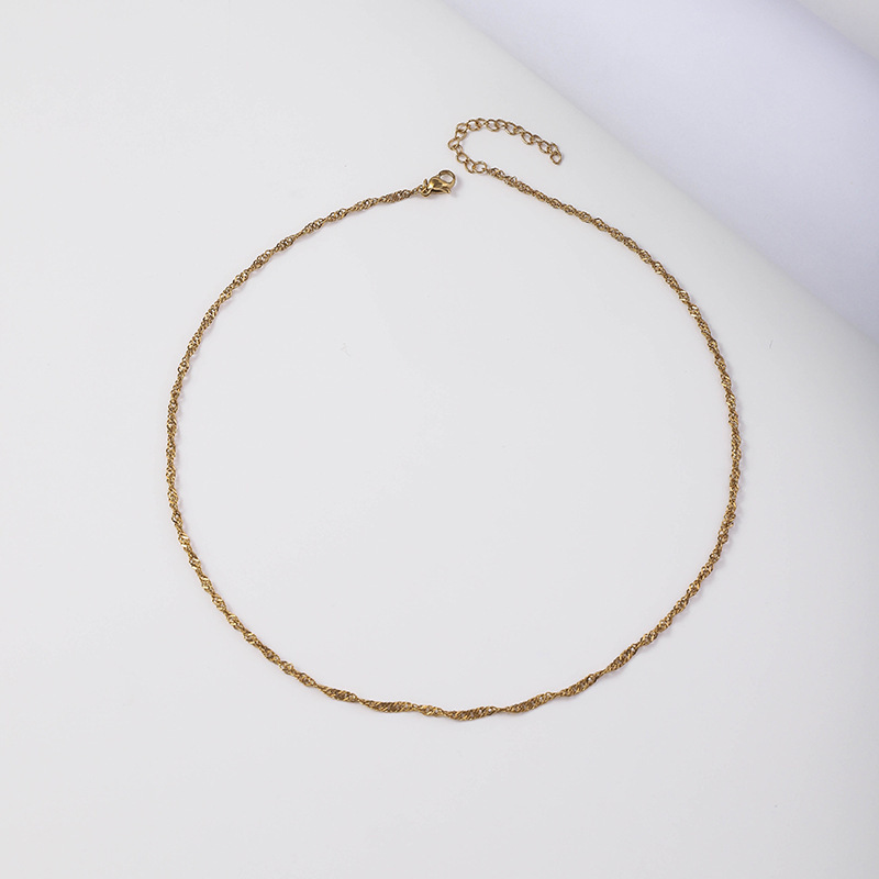 9g Weight Chain Jewelry Making Type DIY Jewelry Accessories Classification 1 Piece Quantity 304 Stainless Steel Material Solid Color Pattern Plating Design Simple Style, Classic Style Style 1 Piece 304 Stainless Steel Solid Color Chain 8